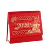 Zodiac Standing Flip Desk Calendar Traditional Desk Planner Festive Calendar Table Calendar  Office