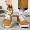 2026 Summer Men's Black Fabric Sneakers Thick-Sole Men Casual Boards Shoes Breathable Lightweight Student Fashion Flats Trainers