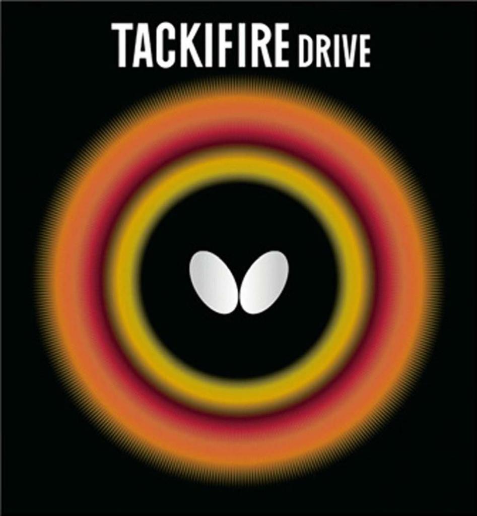 Butterfly Table Tennis Back Rubber Takifire Drive 05330 Black Medium