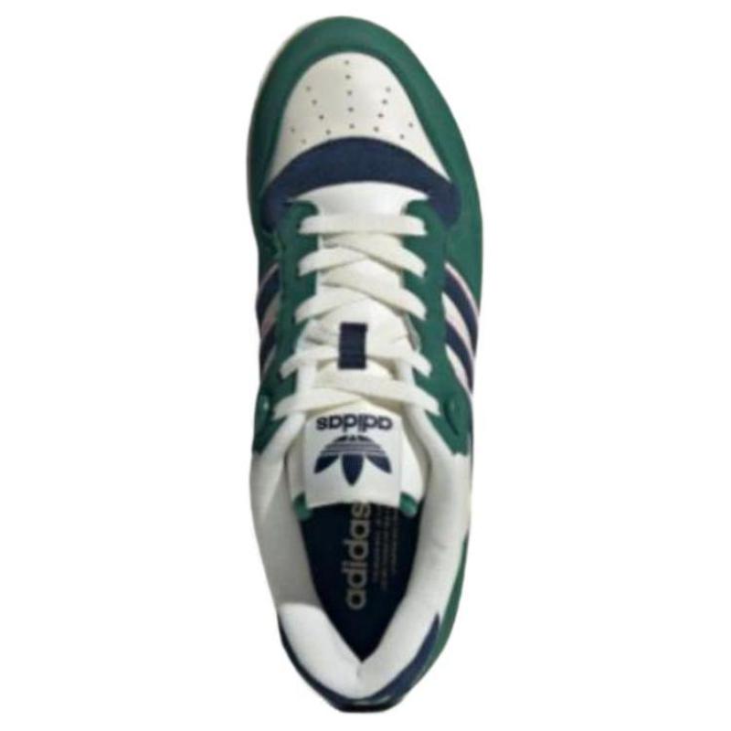 Adidas Originals Rivalry Anti-Slip Wear-Resistant Low-Top Skateboard Shoes Green White Sneakers IH0500
