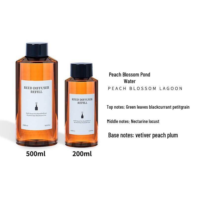Recharge pour Diffuseur d'Arôme Sans Flamme 500ml - Parfumeur d'Intérieur Grande Capacité, Liquide Diffuseur 200ml.