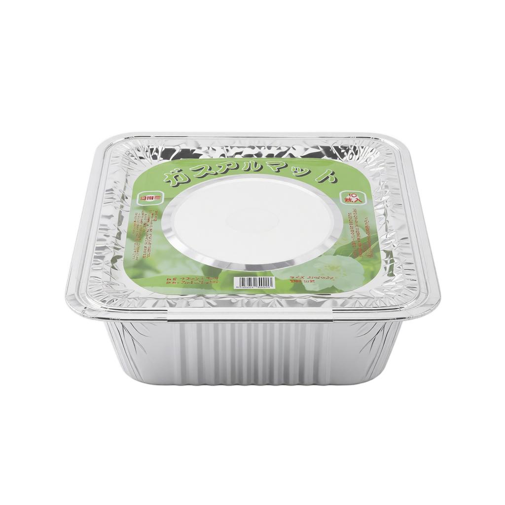 Stove Aluminum Foil Burner Covers - High Temperature, Oil-, Disposable Liners for Easy Cleaning
