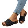Women Shoes Sandals Summer Outdoor Walking Shoes Slip-On Sandals Ladies Wedge Women's Shoes Retro Woman Slippers Footwear Female
