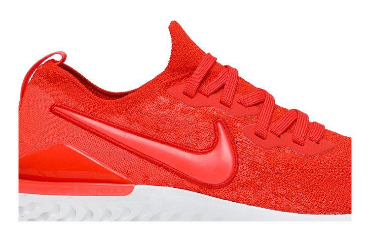 Men's Sneakers Nike Epic React Flyknit 2 Chile Red Chile Red/Vast Grey-Black-Bright Crimson