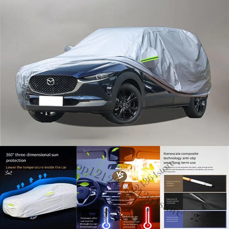 For Mazda CX-30 Car Cover Exterior Car Cover Outdoor Protection Full Car Covers Waterproof