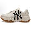 MLB Big Ball Chunky Slip Resistant Abrasion Resistant Low top Chunky Sneakers Unisex Beige 3ASHC104N-50BGL(Team181-)