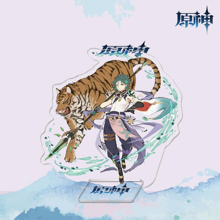 Spiel Modell Impact Acryl Cosplay Charakter Stand Acryl Figur Stand bemalt Schreibtisch Dekor Ornament Geschenk