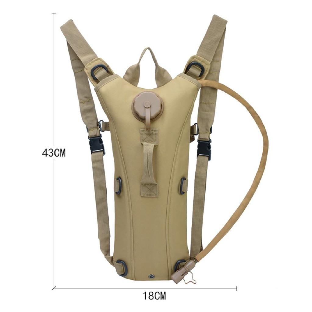 Plecak turystyczny 3L Worek na wodę Hydration Wojskowy taktyczny plecak z bukłakiem Hydration Plecak do jazdy konnej Plecak kempingowy Piesze wycieczki