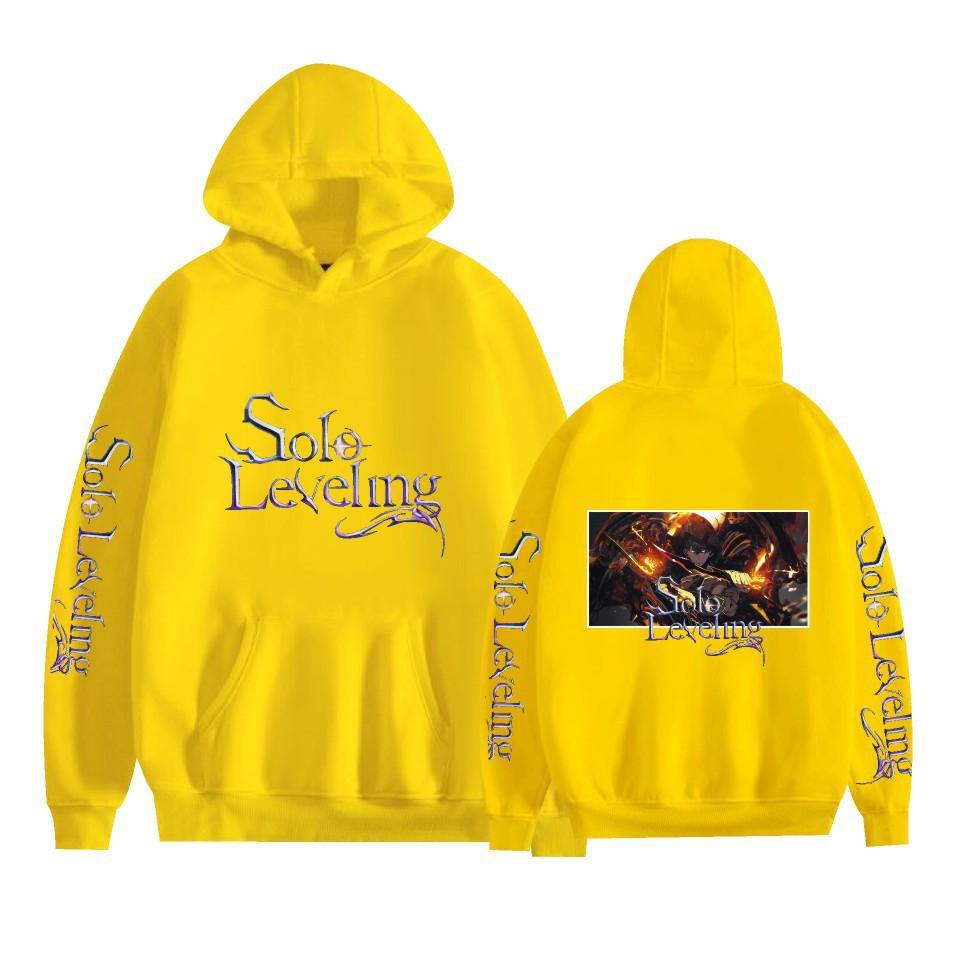 Solo Leveling Cartoon Hoodies Graphic Printed Sweatshirts Casual Long Sleeve Tops for Men Women