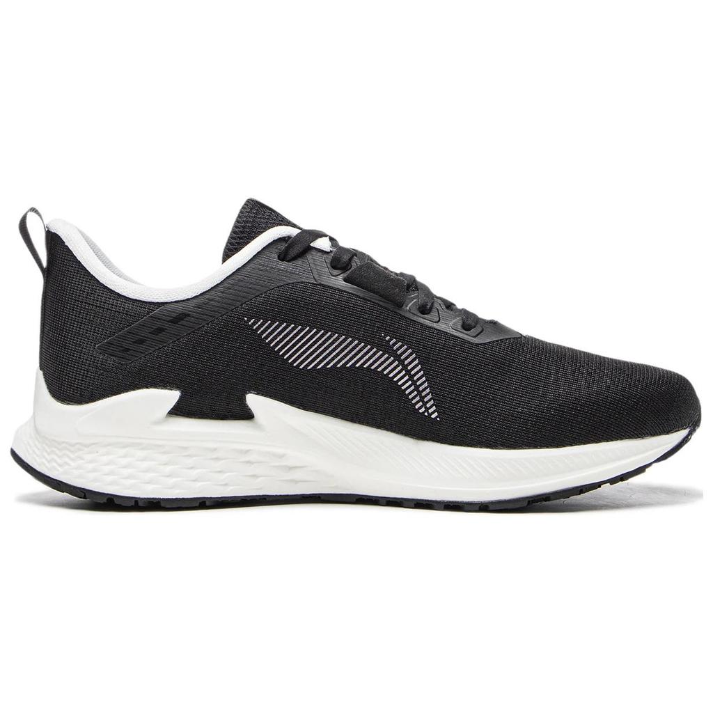 Li-Ning Versatile Comfortable Non-Slip Shock Absorbing Support Low-Top Casual Running Shoes Women sneaker Black ARBU006-4