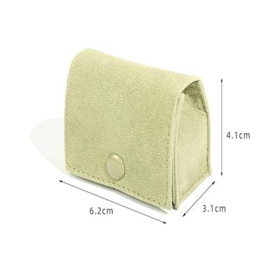 Mini Tragbare Stofftasche Schmuckschatulle Ringbox Ohrstecker Ohrringschatulle Kleine Schmuck Ohrringe Reise Tragbare Ringbox