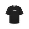 Straight Fit T Shirt Men's Black Gift Recommendation 2ESGNM1TS566BZ