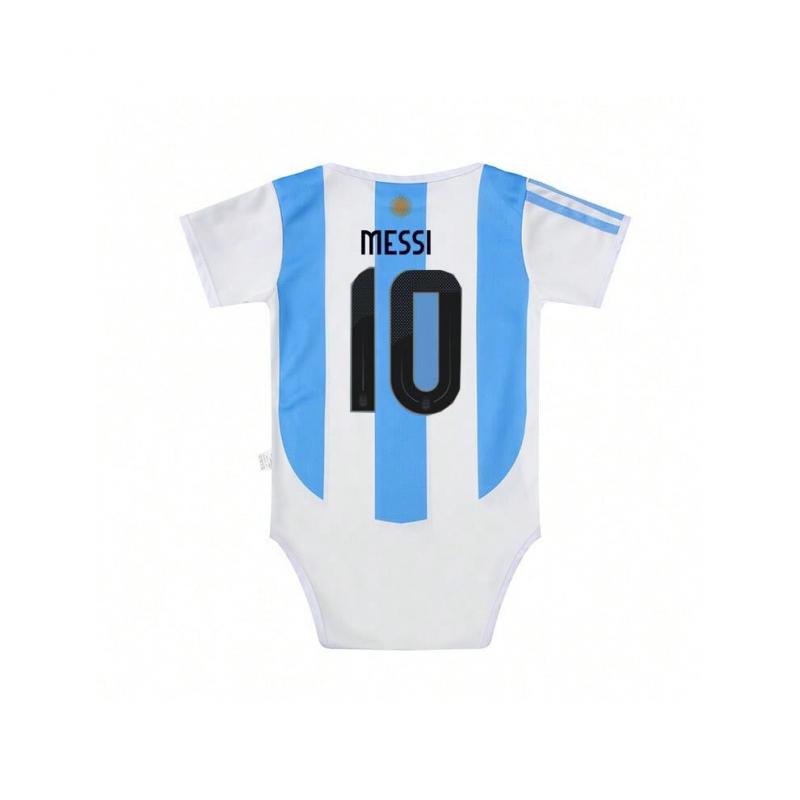 24-25 taglia 10 e 9 divisa da calcio per neonato Real Madrid Argentina Francia maglietta tutina body