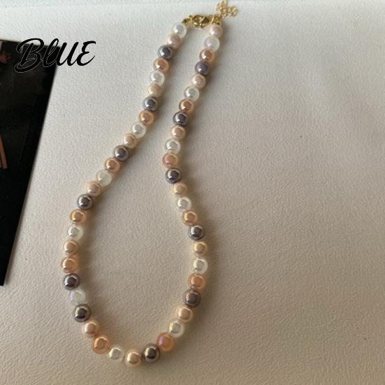 Matching Bracelet And Necklace 1 Set Dopamine Beaded Jewelry Colorful