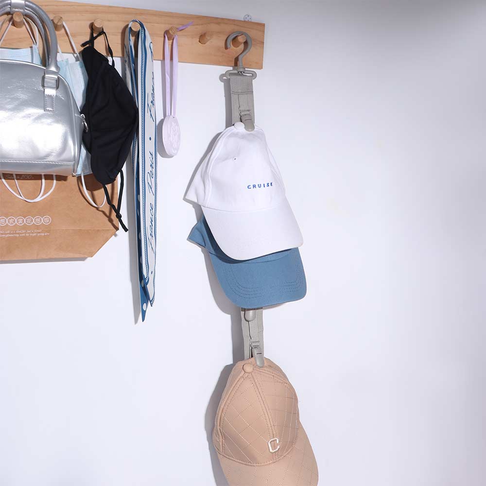 with 8 Clips Golf Caps Stand Vertical Caps Storage Hanger Caps Rack Hat Rack  Closet Organizer