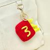 Cute Cartoon Ice Cream Keychain & Backpack Pendant - Fun Gift for Kids & Couples