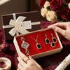 Valentine's Day Mother's Day Women's Day Light Luxury Business Gift Set Necklace Earrings Ring Bracelet Mom