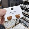 Vintage Drip Oil Bow Heart Stud Earrings for Women Girls Exquisite Metal Geometric Love Temperament Earrings Wedding Jewelry
