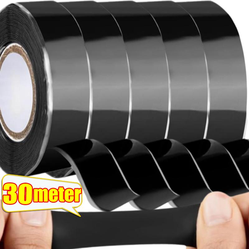 Self-Fusing Silicone Tape for Leaks Repair Waterproof Electrical Plumbing Insulation Tape Automotive Pipe Hose Bonding Tapes