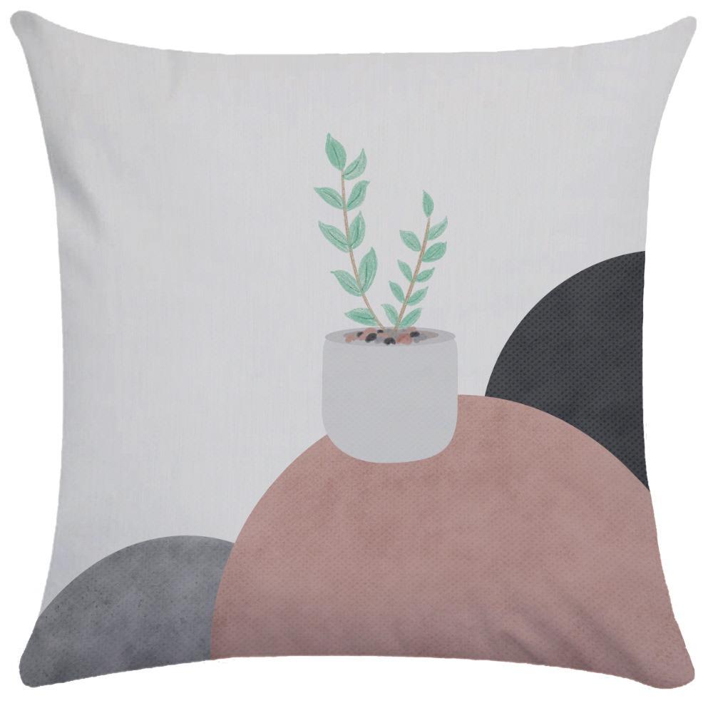 Abstract Lines Pillowcase Dormitory Decoration Office Living Room Sofa Home Pillowcase