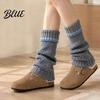 Autumn And Winter Calf for Leg Warmers Women's Knitted Fashion Socks Thickened Ribbed Boots Elastic