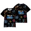 Lustiges Blox Fruits T-Shirt Cooles Herren-T-Shirt Rundhals Lässig Unisex Streetwear ROBLOX Mode-T-Shirt