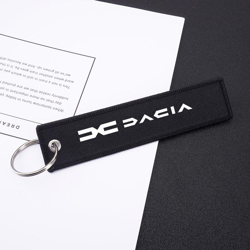 Lona Regalo de Moda Llavero de Coche Llavero Llavero Para Dacia Logan Sandero Duster Lodgy Spring Dokker Jogger Bigster Accesorios
