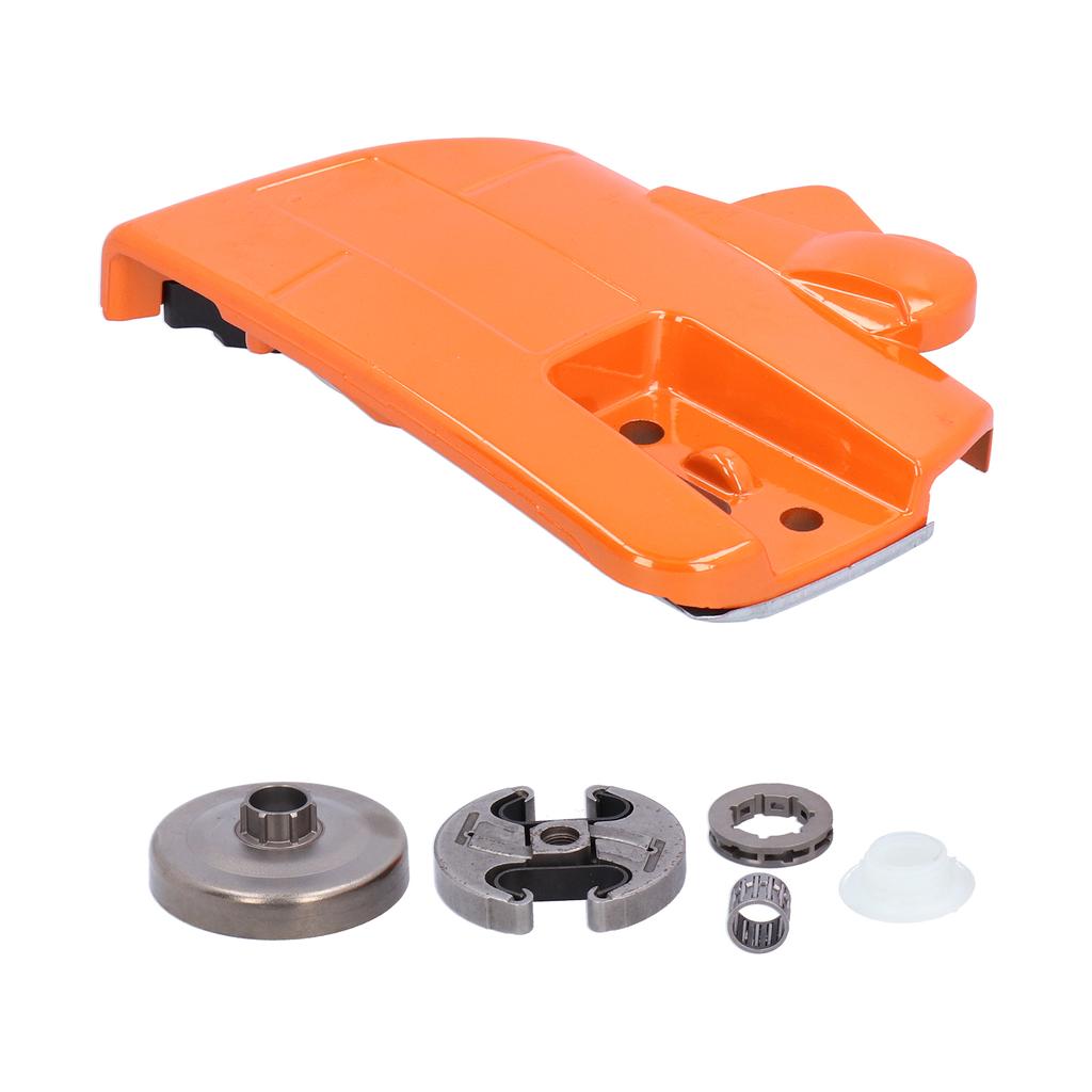 Chain Sprocket Clutch Cover Kit Fit for Husqvarna 353 351 350 346XP 345 Chainsaw