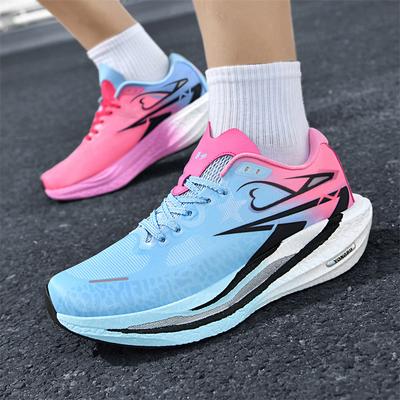 Lässige Sportschuhe für Herren Laufschuhe Mandarinente Laufschuhe Mesh-Oberfläche atmungsaktiv rutschfest ultraleicht Training Langstreckenlauf