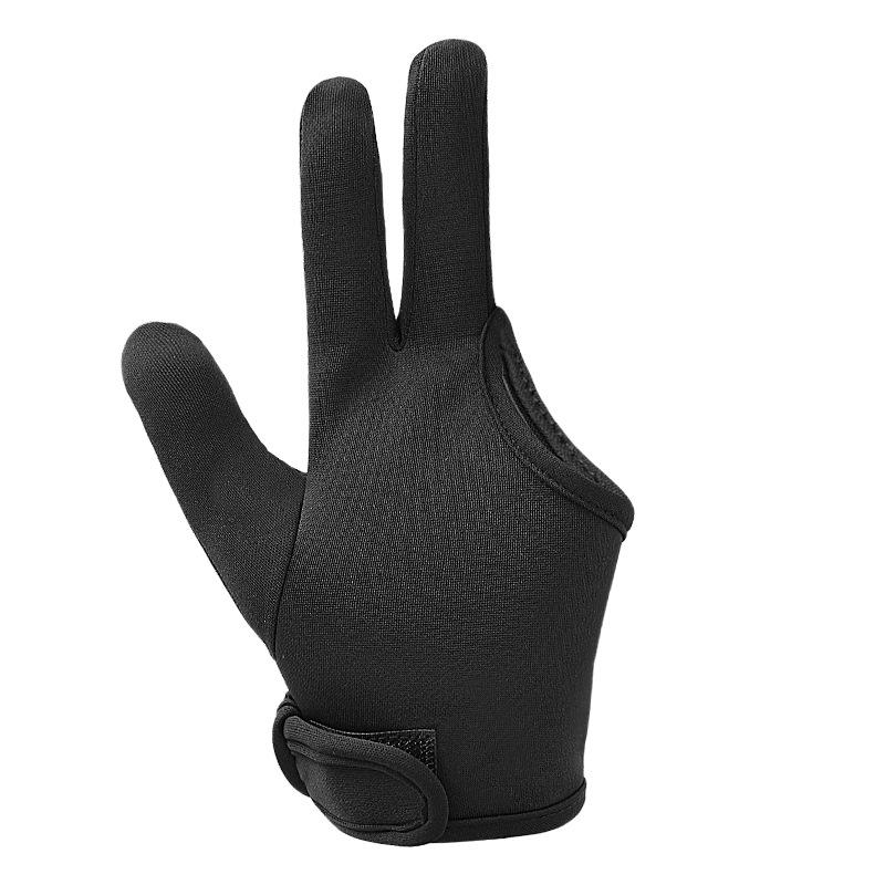 Heat-Resistant Three-Finger Hairdressing Gloves for Curling & Straightening