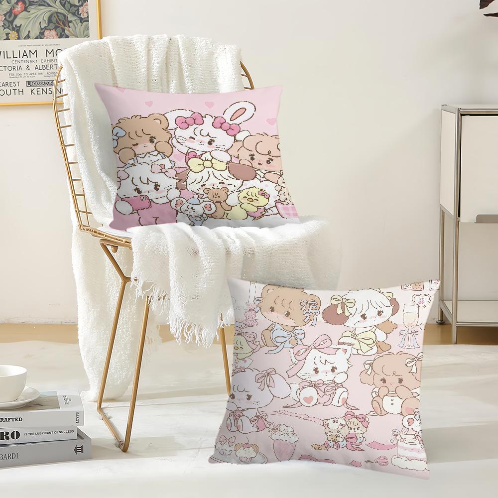 Cartoon Cute Mikko Pillow Case Suitable For Bedrooms Living Rooms Cars Home Decoration