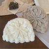 Bonnet Style Bohème Fin Tricoté Ajouré Bonnet Tissé Mignon Printemps et Été