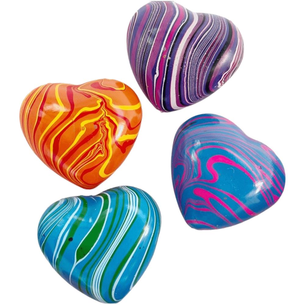 Slow Rebound Fidget Toy Heart Egg Squeeze Toy Viral Slushy Squishy Toy Relaxation