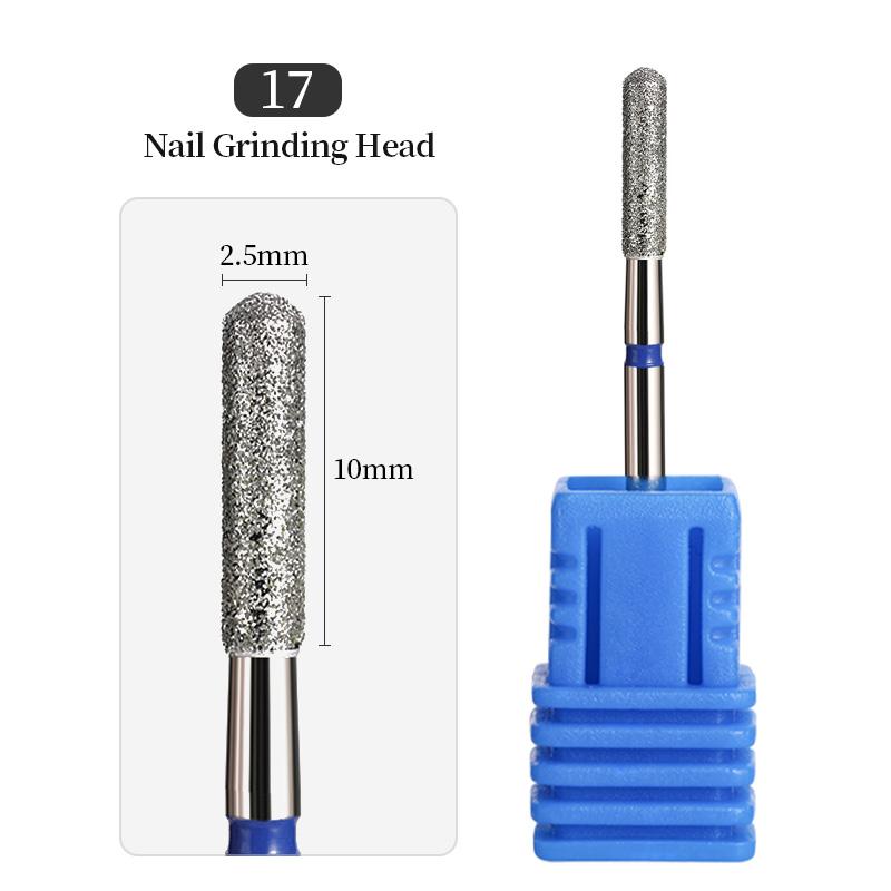 1Pcs Nail Drill Bits Milling Cutters for Gel Nail Polish Manicure Rotary Grinding Head Bits Cuticle Nail Files Tool