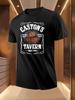 Vintage Tavern - Retro Pub Graphic Tee with "CASTON's TAVERN" Design T-shirt