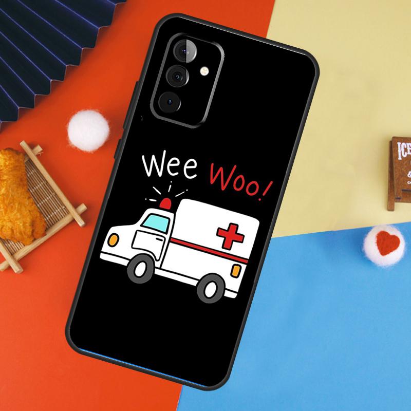 EMT EMS Ambulance For Samsung Galaxy A13 A23 A33 A53 A15 A25 A35 A55 A51 A71 A12 A32 A52 A14 A34 A54 Case