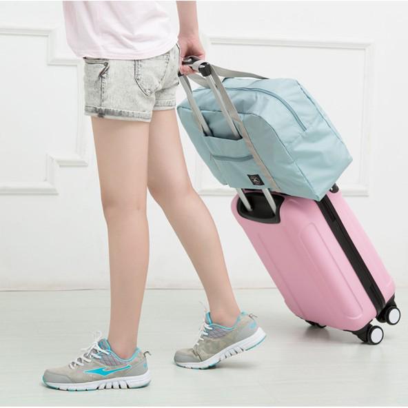 Nordic Fabric Multi-Purpose Storage Bag - Convenient Handheld, Solid Color, Cross-Border Style