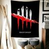 Dead by Daylight plakát Nástěnná závěsná deka z potištěné látky Dekorativní tapiserie do ložnice obývacího pokoje Domácí dekorace