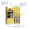 15Pcs Yellow Tire Paint Pen Quick Drying Water Resistant Yellow Tire Marker Pen For Car Tire Lettering Scratch Repair