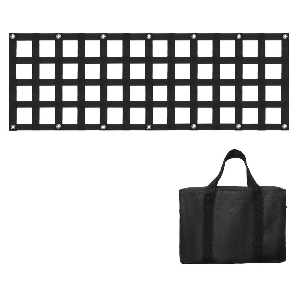 Tailgate Net Pickup Truck Tailgate Net 54" X 18" Adjustable for Trucks