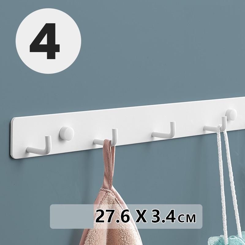Aluminum Alloy Wall Hooks, Available in Adhesive and Drill-Free Installation Options