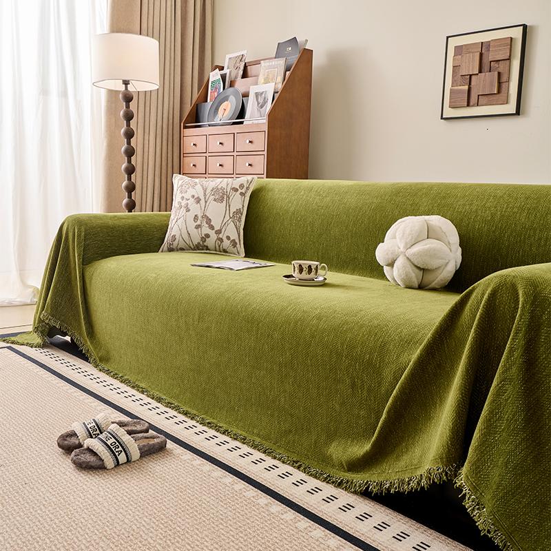 Modern Simple Chenille High-end Sofa Cover Cloth Universal Sofa Towel in All Seasons Full Cover Cover Blanket Dirt-resistant