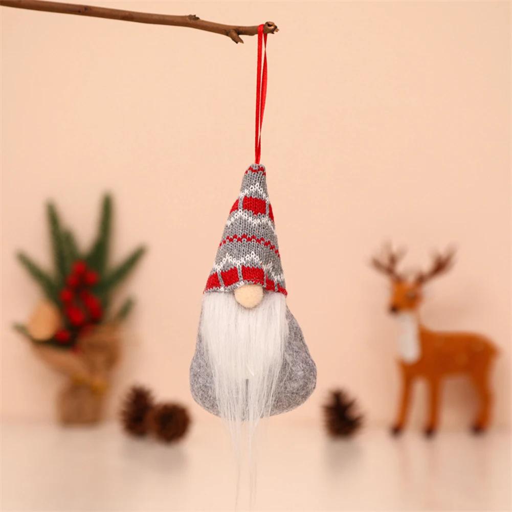 Fashion Brand New Faceless Gnome Doll Santa Xmas Tree Hanging Home Unique Ornament 16 X 7 X 5cm Adorable Christmas
