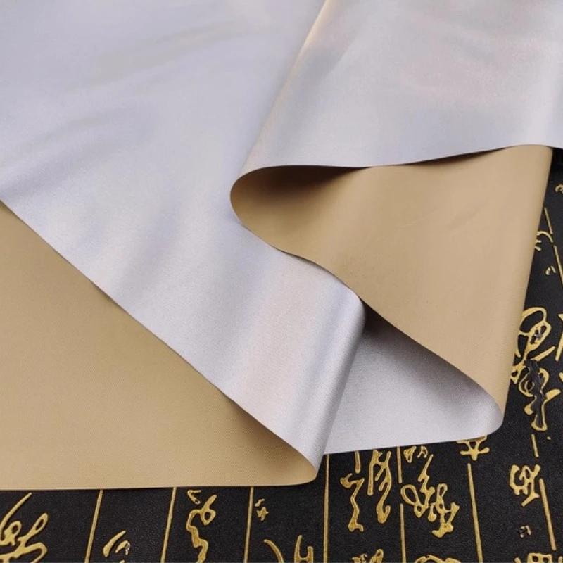 210D Silver Coated Cloth Sunscreen Thin Oxford Waterproof Fabric 180T Black Glue By The Meter for Raincoat Umbrella Tent Sewing