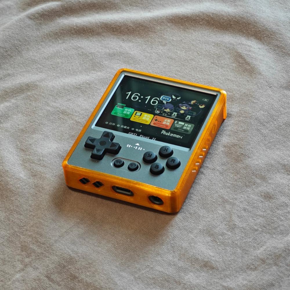 TPU Protective Case 3D Printing Game Console Shell for GKD Pixel 2 Game Accessories