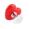Heart Shaped Toilet Tank Button Plastic Solid Universal Toilet Button Press Replacement for