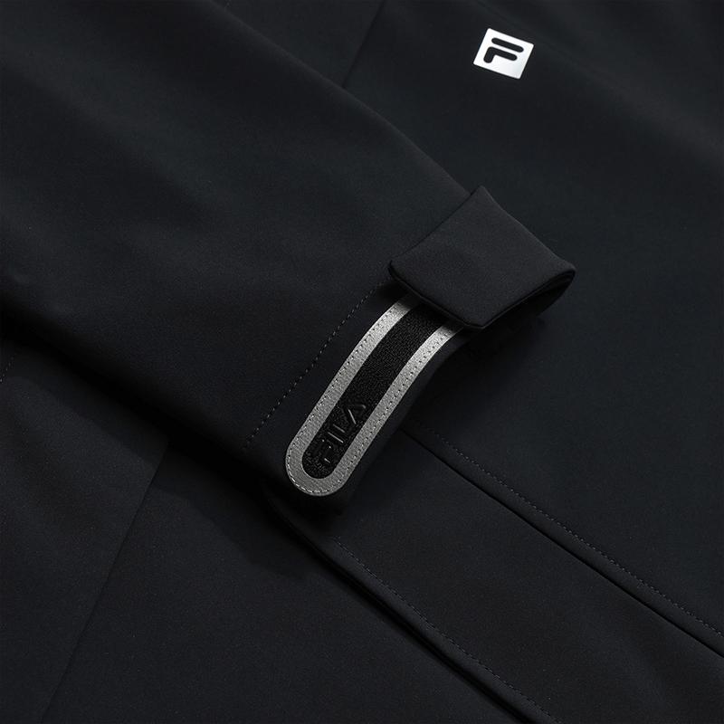 Fila Fitness Removable Three-In-One Minimalist Fashion Sports Casual Training Versatile Warm Hooded Two-Piece Down Jacket A11W611905FBK