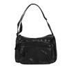 Lightweight Travel Multi-Layer Classic Shoulder Bag Soft Surface Vintage Crossbody Purse for Women