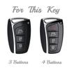 Car Key Case Cover for Hyundai Grand Santa Fe 3 DM Ix45 Ix35 Genesis DH Grandeur Azera HG Equus 2013 - 2016 Accessories