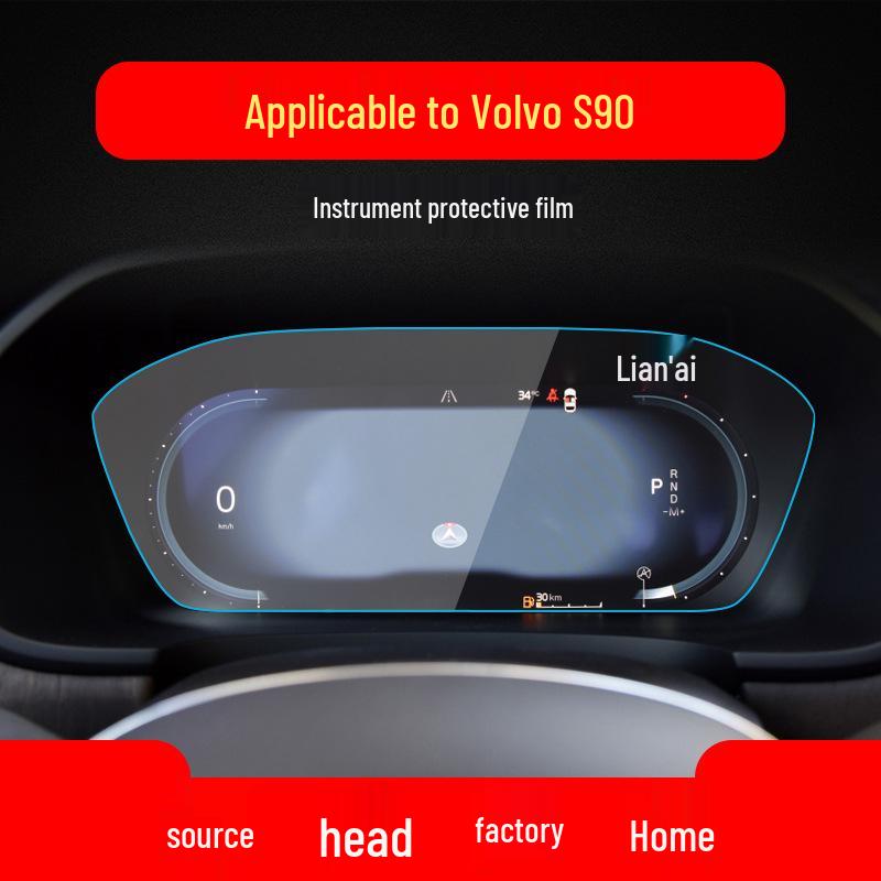Защитная пленка для навигационного экрана и консоли Volvo S90/V90/XC90